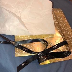 4 piece Dior Gift wrapping set